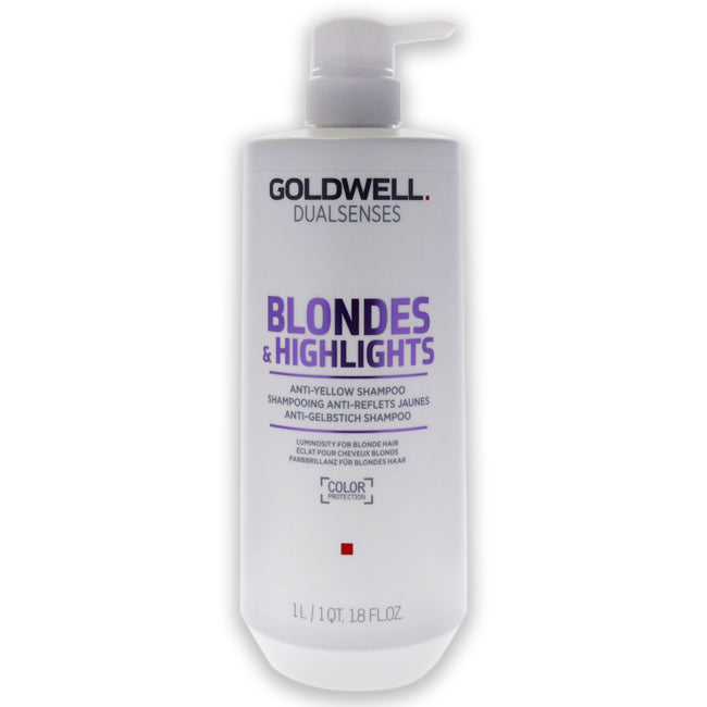 Goldwell Dualsenses Blondes and Highlights Shampoo by Goldwell for Unisex - 34 oz Shampoo