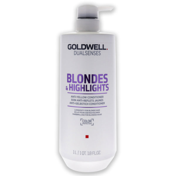 Goldwell Dualsenses Blondes and Highlights Conditioner by Goldwell for Unisex - 34 oz Conditioner