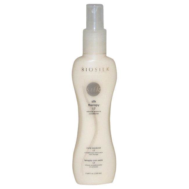 Biosilk Silk Therapy 17 Miracle Leave in Conditioner by Biosilk for Unisex - 5.64 oz Conditioner