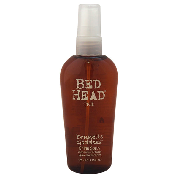 TIGI Bed Head Brunette Goddess Shine Spray by TIGI for Unisex - 4.23 oz Spray