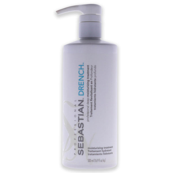 Sebastian Drench Moisturizing Treatment by Sebastian for Unisex - 16.9 oz Treatment