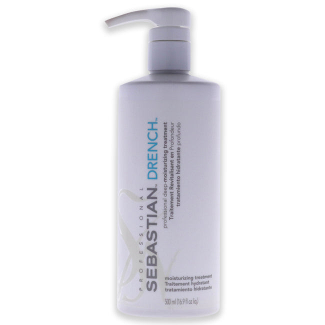 Sebastian Drench Moisturizing Treatment by Sebastian for Unisex - 16.9 oz Treatment