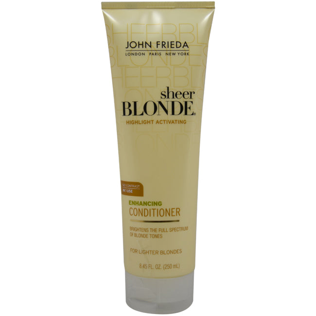 John Frieda Sheer Blonde Highlight Activating Enhancing Conditioner For Lighter Blondes by John Frieda for Unisex - 8.45 oz Conditioner