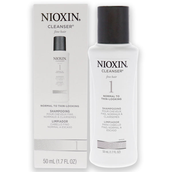 Nioxin System 1 Cleanser Shampoo by Nioxin for Unisex - 1.7 oz Shampoo