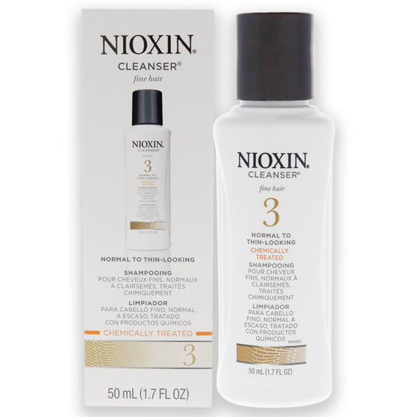 Nioxin System 3 Cleanser Shampoo by Nioxin for Unisex - 1.7 oz Shampoo