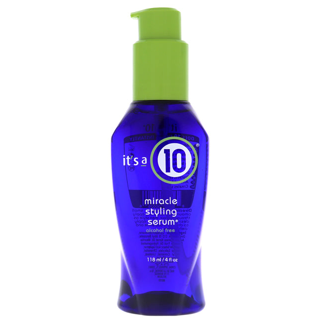 Its A 10 Miracle Styling Serum by Its A 10 for Unisex - 4 oz Serum