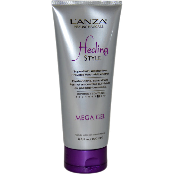 Lanza Healing Style Mega Gel by Lanza for Unisex - 6.8 oz Gel