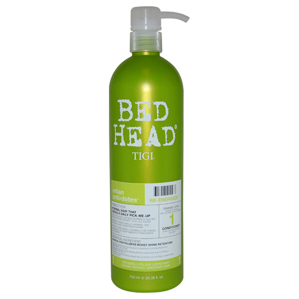 TIGI Bed Head Urban Antidotes Re-energize Conditioner by TIGI for Unisex - 25.36 oz Conditioner