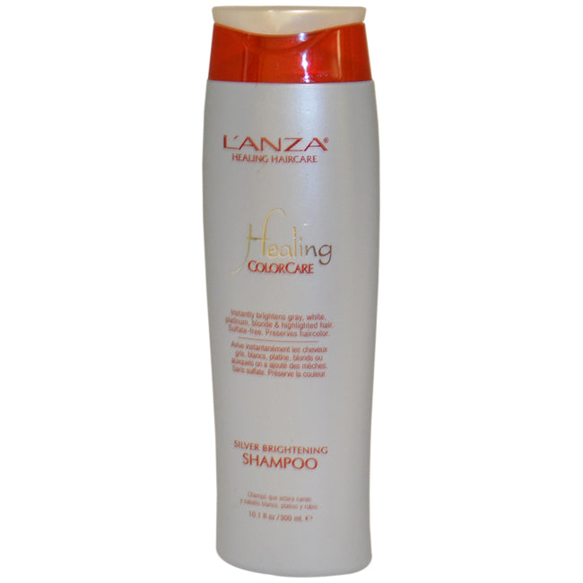 Lanza Healing Colorcare Silver Brightening Shampoo by Lanza for Unisex - 10.1 oz Shampoo