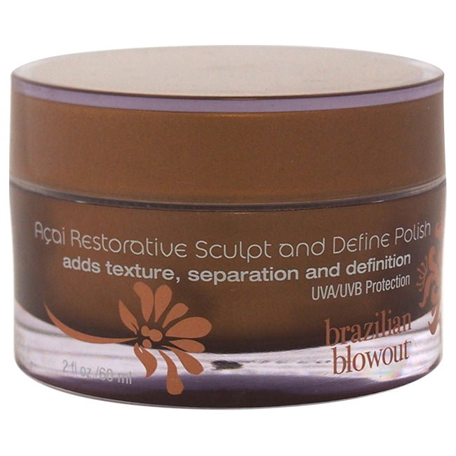 Brazilian Blowout Acai Restorative Sculpt And Define Polish by Brazilian Blowout for Unisex - 2 oz Cream