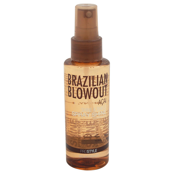 Brazilian Blowout Acai Shine Shield Spray Shine by Brazilian Blowout for Unisex - 4 oz Spray