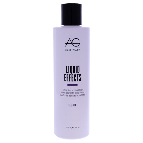 AG Hair Cosmetics Liquid Effects Extra-Firm Styling Lotion by AG Hair Cosmetics for Unisex - 8 oz Lotion