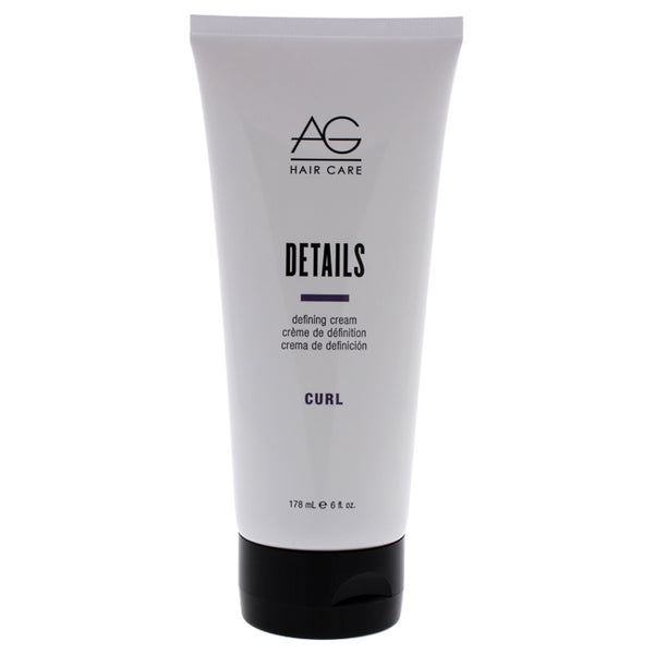 AG Hair Cosmetics Details Defining Cream Curl by AG Hair Cosmetics for Unisex - 6 oz Cream