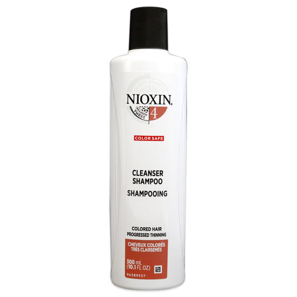 Nioxin System 4 Cleanser Shampoo by Nioxin for Unisex - 10.1 oz Shampoo