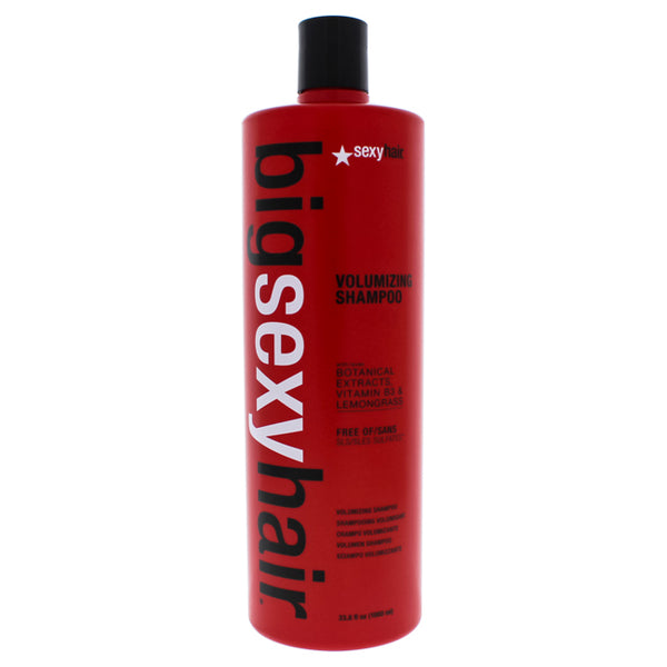 Sexy Hair Big Sexy Hair Volumizing Shampoo by Sexy Hair for Unisex - 33.8 oz Shampoo