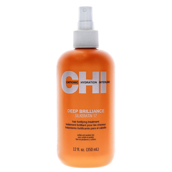 CHI Deep Brilliance Silkeratin 17 Hair Fortifying Treatment by CHI for Unisex - 12 oz Treatment