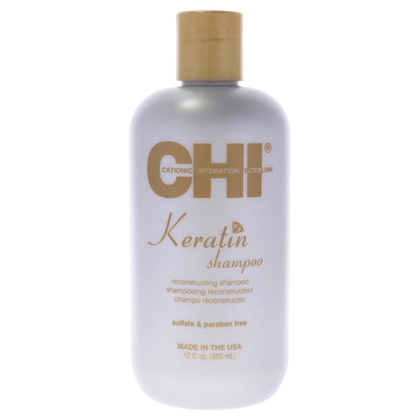 CHI Keratin Reconstructing Shampoo by CHI for Unisex - 12 oz Shampoo