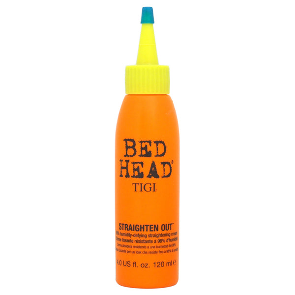 TIGI Bed Head Straighten Out - 98% Humidity-Defying Straightening Cream by TIGI for Unisex - 4 oz Cream