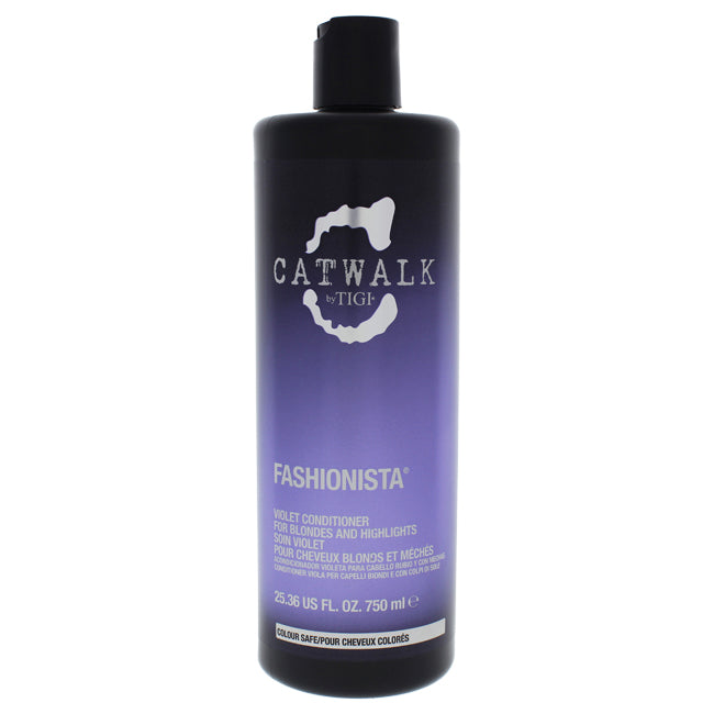 TIGI Catwalk Fashionista Violet Conditioner by TIGI for Unisex - 25.36 oz Conditioner