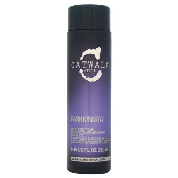 TIGI Catwalk Fashionista Violet Conditioner by TIGI for Unisex - 8.45 oz Conditioner