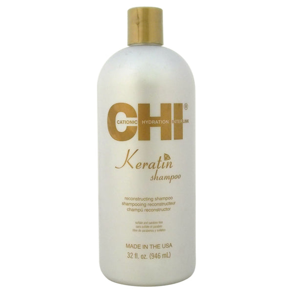 CHI Keratin Reconstructing Shampoo by CHI for Unisex - 32 oz Shampoo