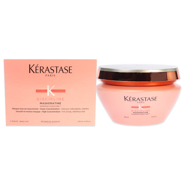 Kerastase Discipline Maskeratine Smooth-in-Motion Masque High Concentration by Kerastase for Unisex - 6.8 oz Masque