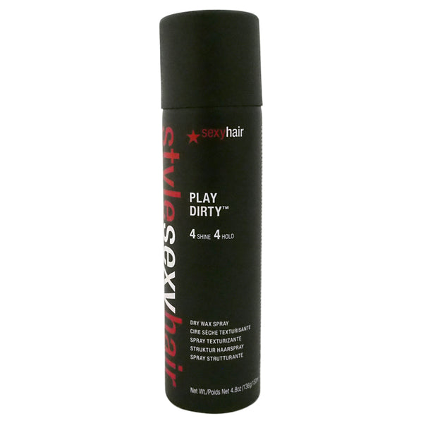 Sexy Hair Style Sexy Hair Play Dirty Dry Wax Spray by Sexy Hair for Unisex - 4.8 oz Dry Wax Spray