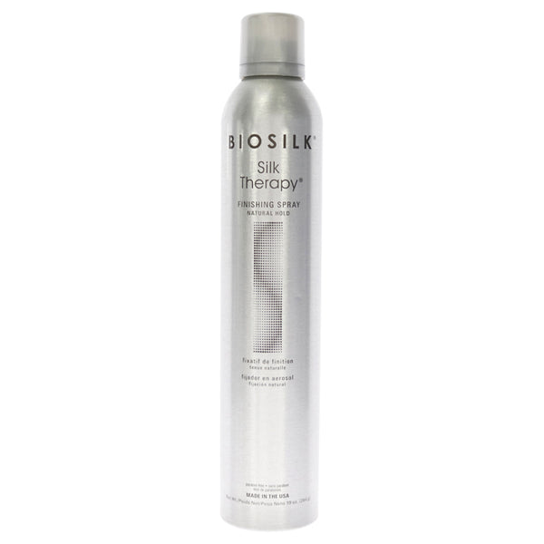 Biosilk Silk Therapy Finishing Spray - Natural Hold by Biosilk for Unisex - 10 oz Hair Spray