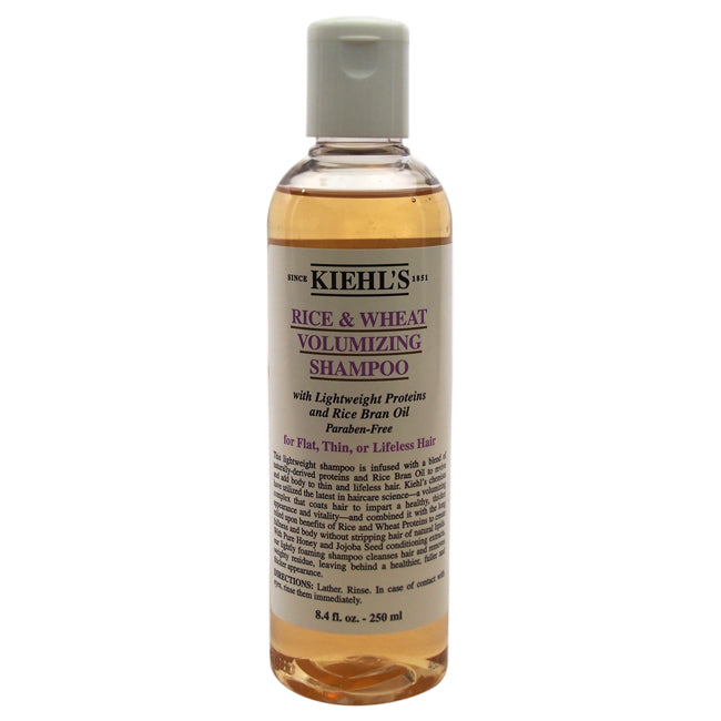 Kiehls Rice & Wheat Volumizing Shampoo by Kiehls for Unisex - 8.4 oz Shampoo
