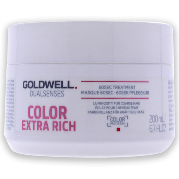 Goldwell Dualsenses Color Extra Rich 60Sec Treatment by Goldwell for Unisex - 6.7 oz Treatment