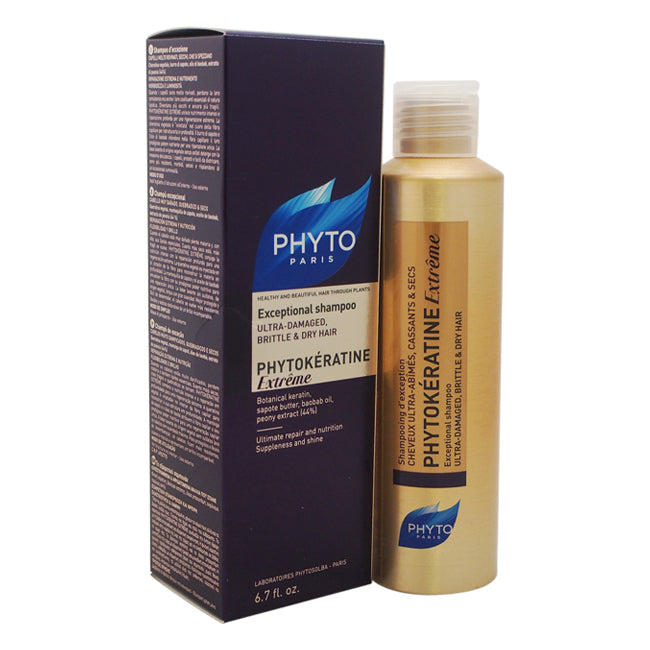 Phyto Phytokeratine Extreme Exceptional Shampoo by Phyto for Unisex - 6.7 oz Shampoo