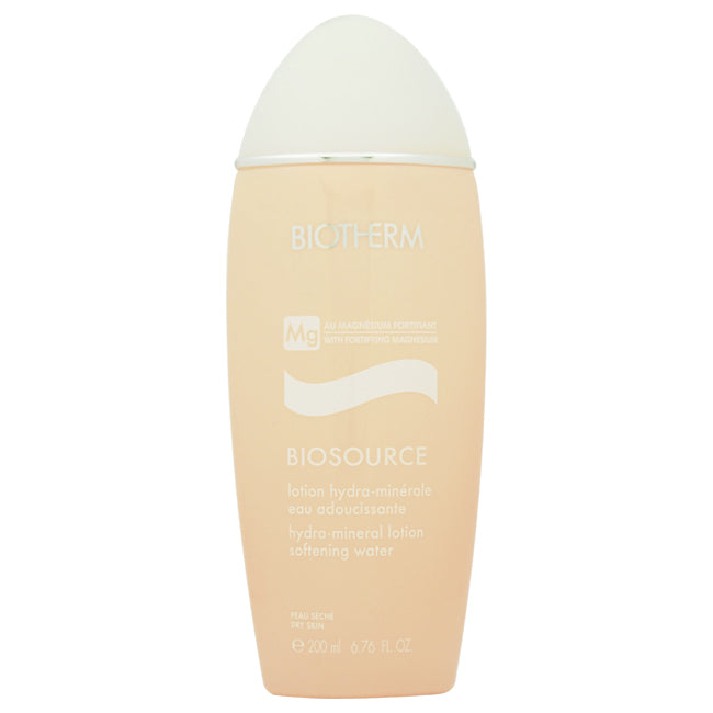 Biotherm Biosource Hydra Mineral Lotion Softening Water by Biotherm for Unisex - 6.76 oz Toner