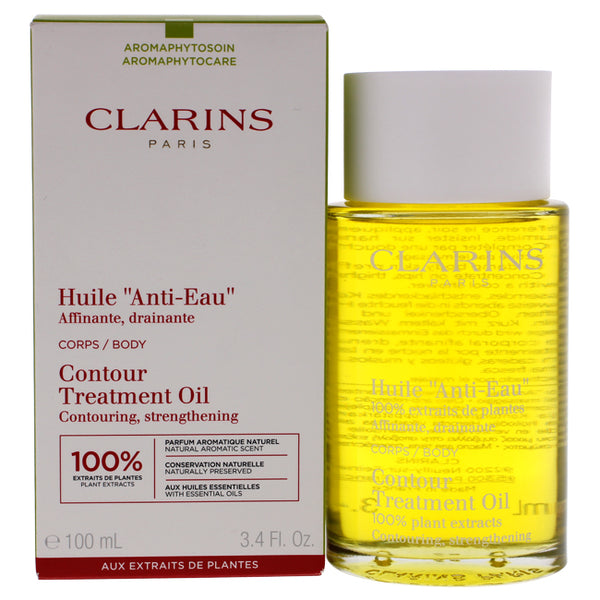 Clarins Contour Body Treatment Oil by Clarins for Unisex - 3.4 oz Treatment