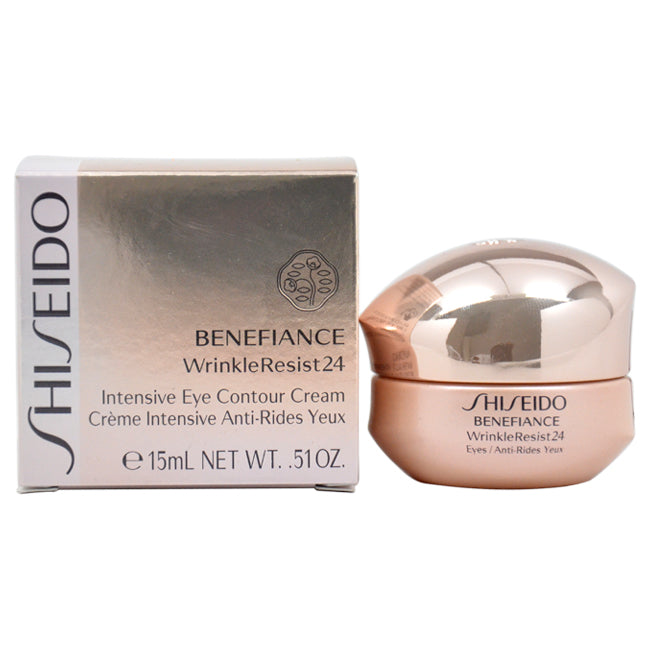 Shiseido Benefiance Wrinkle Resist24 Intensive Eye Contour Cream by Shiseido for Unisex - 0.51 oz Eye Cream