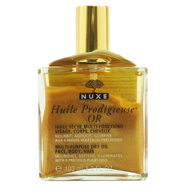 Nuxe Huile Prodigieuse OR Multi-Purpose Dry Oil - Golden Shimmer by Nuxe for Unisex - 3.3 oz Oil