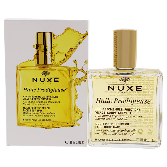 Nuxe Huile Prodigieuse Multi-Purpose Dry Oil by Nuxe for Unisex - 3.3 oz Oil