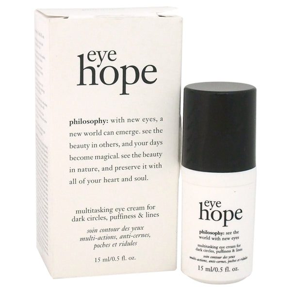 Philosophy Eye Hope Multitasking Eye Cream by Philosophy for Unisex - 0.5 oz Eye Cream