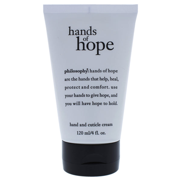 Philosophy Hands of Hope Hand And Cuticle Cream by Philosophy for Unisex - 4 oz Cream
