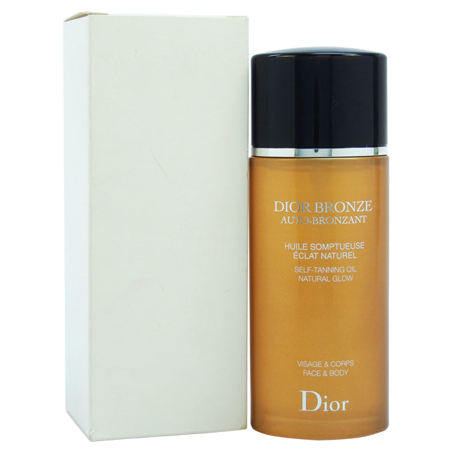 Christian Dior Dior Bronze Self Tanning Oil Natural Glow Face and Body Oil by Christian Dior for Unisex - 3.3 oz Bronzer (Tester)