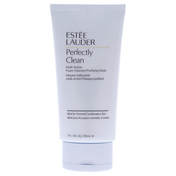 Estee Lauder Perfectly Clean Multi-Action Foam Cleanser-Purifying Mask by Estee Lauder for Unisex - 5 oz Cleanser