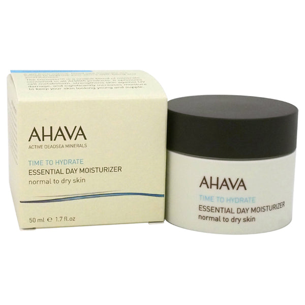 AHAVA Time To Hydrate Essential Day Moisturizer - Normal to Dry Skin by AHAVA for Unisex - 1.7 oz Moisturizer
