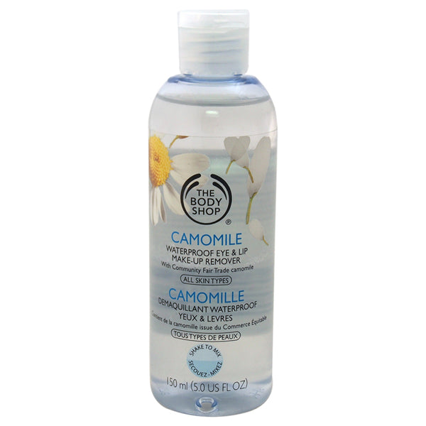 The Body Shop Camomile Waterproof Eye & Lip Makeup Remover by The Body Shop for Unisex - 5 oz Makeup Remover