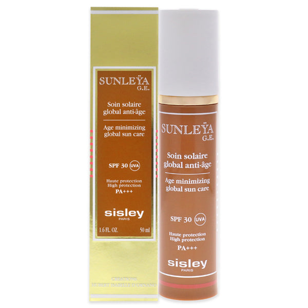 Sisley Sunleya Age Minimizing Global Sun Care SPF30 High Protection by Sisley for Unisex - 1.6 oz Cream