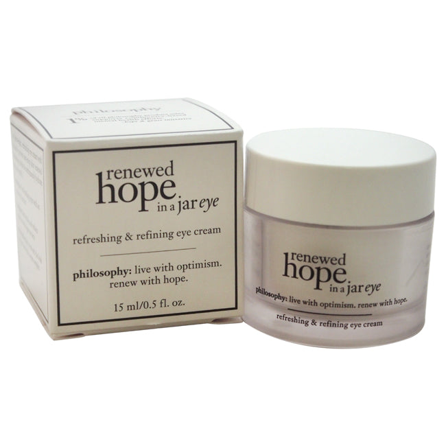 Philosophy Renewed Hope in a Jar Eye by Philosophy for Unisex - 0.5 oz Eye Cream