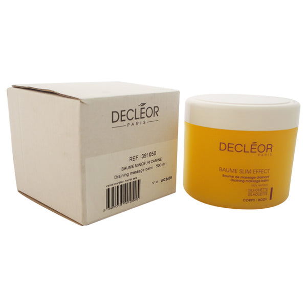 Decleor Draining Massage Balm by Decleor for Unisex - 16.9 oz Balm (Salon Size)