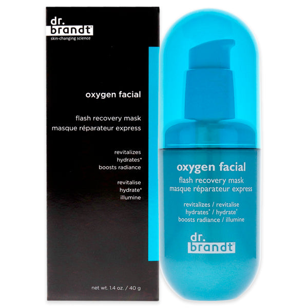 Dr. Brandt Oxygen Facial Flash Recovery Mask by Dr. Brandt for Unisex - 1.4 oz Mask