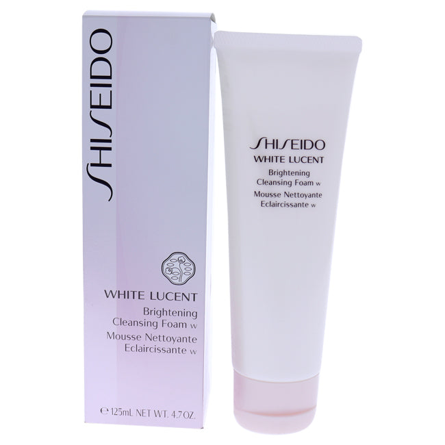 Shiseido White Lucent Brightening Cleansing Foam by Shiseido for Unisex - 4.7 oz Foam