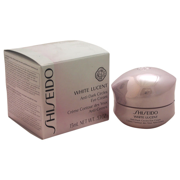 Shiseido White Lucent Anti-Dark Circles Eye Cream by Shiseido for Unisex - 0.53 oz Eye Cream