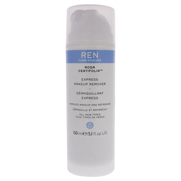 REN Rosa Centifolia Express Make-Up Remover by REN for Unisex - 5 oz Makeup Remover