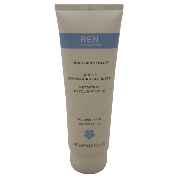 REN Rosa Centifolia Gentle Exfoliating Cleanser by REN for Unisex - 3.3 oz Cleanser
